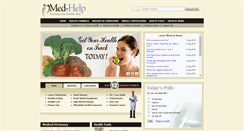 Desktop Screenshot of med-help.net
